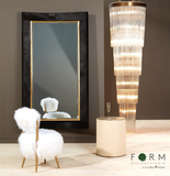 Camille Side Table-White Bronze