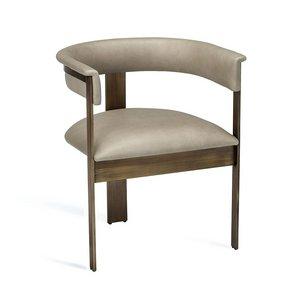 Darcy Dining Chair - Taupe - Available for Quick Ship