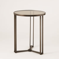 Bronze End Table