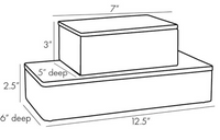 Hollie Boxes, Set of 2