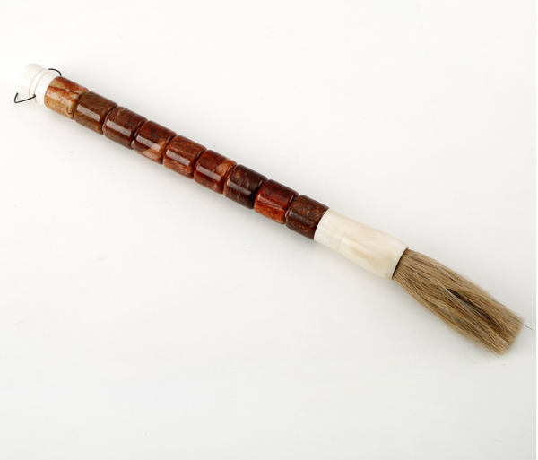 Long Red Jade Calligraphy Brush