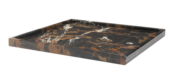 Ambrosia Collection Marble Tray 12"